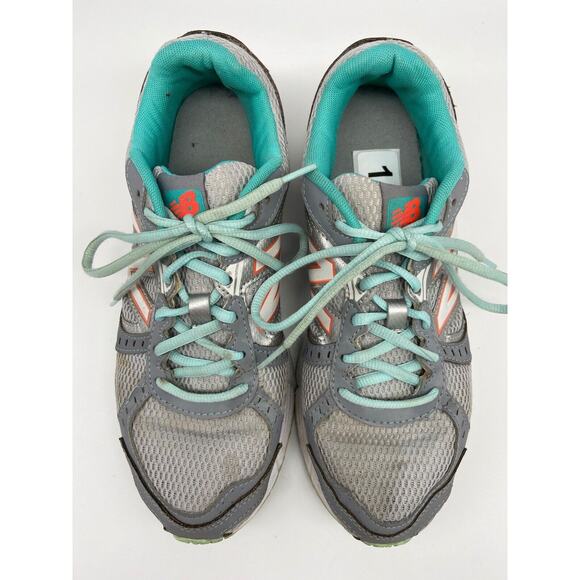 New Balance 470 Running Shoes Women's Sz 9 Teal/Gray XLT Footbed W470SG4 - Picture 2 of 12